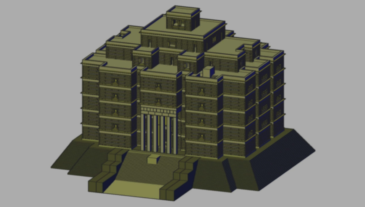 A palace that could have been 16 floors tall