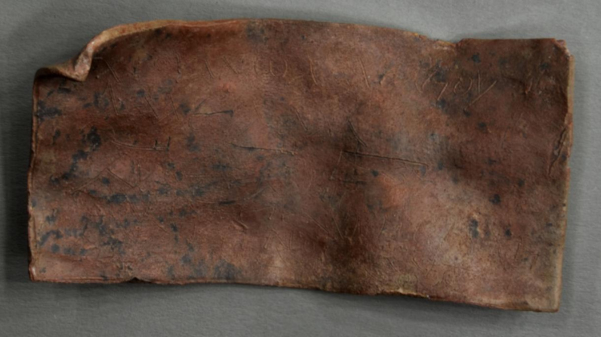 A curse written in Greek